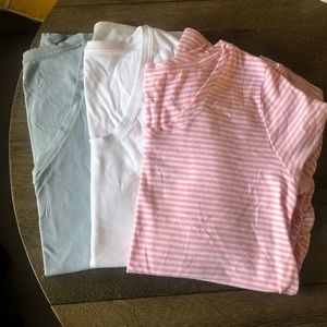 Bundle 3 SS Maternity scoop neck T Shirts